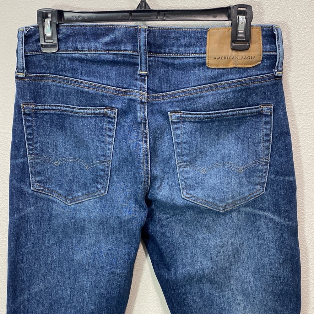 American Eagle athletic skinny jeans 29x32 - Picture 6 of 11